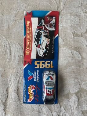 Racing 1995 Valvoline #9 Die-Cast Car - White/Blue/Red